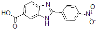 CAS#: 69570-99-6, 2-(4-Nitrophenyl)-1H-Benzimidazole-6-carboxylic Acid