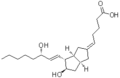 CAS#: 69609-77-4, (5Z)-5-[(3aS,4R,5R,6aS)-5-Hydroxy-4-[(1E,3S)-3-hydroxy-1-octen-1-yl]hexahydro-2(1H)-pentalenylidene]pentanoic acid