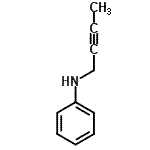 CAS#: 69611-44-5, N-(2-Butyn-1-yl)aniline