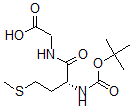CAS#: 69612-71-1, N-[N-[(1,1-Dimethylethoxy)Carbonyl]-D-Methionyl]-Glycine