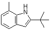 CAS#: 69622-42-0, 7-Methyl-2-(2-methyl-2-propanyl)-1H-indole