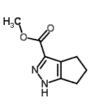 CAS#: 69631-56-7, Methyl 1,4,5,6-tetrahydrocyclopenta[c]pyrazole-3-carboxylate