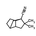 CAS#: 69654-62-2, 9,9-Dimethyltricyclo[4.3.0.0<sup>3,7</sup>]nonane-1-carbonitrile