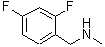 CAS#: 696589-32-9, 1-(2,4-Difluorophenyl)-N-methylmethanamine