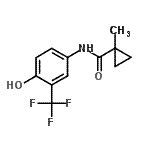 CAS#: 696617-76-2, N-[4-Hydroxy-3-(trifluoromethyl)phenyl]-1-methylcyclopropanecarboxamide