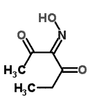 CAS 登录号：69688-78-4， (3E)-3-(羟基亚胺)-2,4-己烷二酮