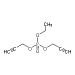 CAS 登录号：69695-73-4， 乙基二丙-2-炔基磷酸酯