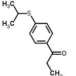 CAS 登录号：69708-38-9， 1-[4-(异丙基硫基)苯基]-1-丙酮