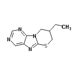 CAS#: 697218-03-4, 8-Ethyl-8,9-dihydro-7H-[1,3]thiazino[3,2-e]purine