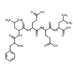 CAS#: 69729-06-2, Phenylalanylleucyl-alpha-glutamyl-alpha-glutamylleucine