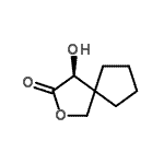 CAS#: 697290-52-1, (4S)-4-Hydroxy-2-oxaspiro[4.4]nonan-3-one
