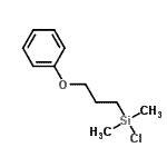 CAS 登录号：69733-73-9， 氯(二甲基)(3-苯氧基丙基)硅烷
