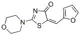 CAS#: 6975-58-2, 5-(2-Furylmethylidene)-2-Morpholin-4-Yl-1,3-Thiazol-4-One
