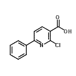 CAS#: 69750-01-2, 2-Chloro-6-phenylnicotinic acid