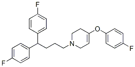 CAS 登录号：69768-54-3， 1-(4,4-二(4-氟苯基)丁基)-4-(4-氟苯氧基)-1,2,3,6-四氢吡啶