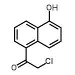 CAS#: 697746-57-9, 2-Chloro-1-(5-hydroxy-1-naphthyl)ethanone