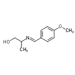 CAS#: 697763-69-2, 2-[(E)-(4-Methoxybenzylidene)amino]-1-propanol