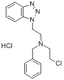 CAS#: 69780-75-2, N-(2-Chloroethyl)-N-(phenylmethyl)-1H-Benzotriazole-1-ethanamine hydrochloride