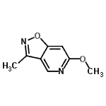 CAS#: 69790-39-2, 6-Methoxy-3-methyl[1,2]oxazolo[4,5-c]pyridine