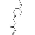 CAS 登录号：69793-59-5， N-[2-(4-甲酰基-1-哌嗪基)乙基]甲酰胺