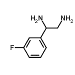 CAS#: 69810-81-7, 1-(3-Fluorophenyl)-1,2-ethanediamine