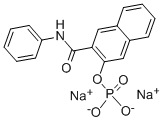CAS 登录号：69815-54-9， 萘酚 As 磷酸酯二钠盐