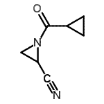 CAS#: 69827-48-1, 1-(Cyclopropylcarbonyl)-2-aziridinecarbonitrile
