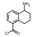 CAS 登录号：698343-70-3， 5-氨基-5,6,7,8-四氢-1-萘甲酰氯