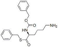 CAS#: 69861-90-1, Benzyl N-[(1S)-5-Amino-1-Benzylsulfanylcarbonyl-Pentyl]Carbamate