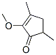 CAS#: 69898-48-2, 2-Methoxy-3,5-Dimethylcyclopent-2-En-1-One