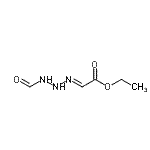 CAS#: 69982-16-7, Ethyl (2E)-(3-formyltriazanylidene)acetate