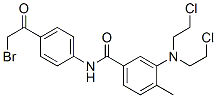 CAS#: 70020-69-8, 3-[Bis(2-Chloroethyl)Amino]-4'-(Bromoacetyl)-4-Methylbenzanilide
