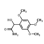 CAS#: 70023-64-2, 2-Hydroxy-2-(2,4,5-trimethoxyphenyl)acetamide