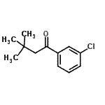 CAS 登录号：70048-88-3， 1-(3-氯苯基)-3,3-二甲基-1-丁酮
