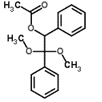 CAS#: 70051-25-1, 2,2-Dimethoxy-1,2-diphenylethyl acetate