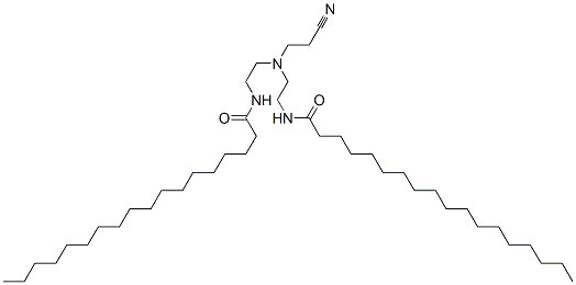 CAS#: 70055-52-6, N,N'-[[(2-Cyanoethyl)Imino]Diethane-1,2-Diyl]Distearamide