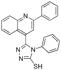CAS#: 70059-80-2, 4-Phenyl-5-(2-Phenylquinolin-4-Yl)-4H-1,2,4-Triazole-3-Thiol