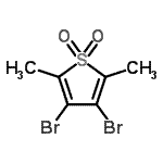 CAS#: 70061-39-1, 3,4-Dibromo-2,5-dimethylthiophene 1,1-dioxide