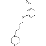 CAS#: 700856-08-2, 3-[4-(4-Morpholinyl)butoxy]benzaldehyde
