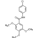 CAS#: 700861-78-5, N-(4-Chlorophenyl)-2,4,5-trimethoxybenzamide