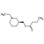 CAS#: 700870-66-2, [(3S)-1-Ethyl-3-piperidinyl]methyl butyrate