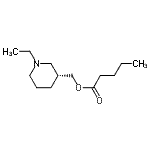 CAS 登录号：700870-68-4， [(3R)-1-乙基-3-哌啶基]甲基戊酸酯