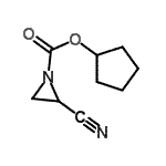 CAS 登录号：70093-75-3， 环戊基2-氰基-1-氮丙啶羧酸酯