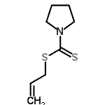 CAS 登录号：701-13-3， 烯丙基1-吡咯烷二硫代甲酸酯