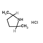 CAS#: 70144-18-2, (-)-(2R,5R)-2,5-Dimethylpyrrolidine Hydrochloride
