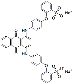 CAS#: 70161-19-2, Disodium [(9,10-Dihydro-9,10-Dioxo-1,4-Anthrylene)Bis(Imino-4,1-Phenyleneoxy)]Bis(Benzenesulphonate)