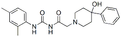 CAS 登录号：70166-87-9， 3-(2,4-二甲基苯基)-1-[(4-羟基-4-苯基哌啶并)乙酰基]脲
