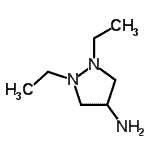 CAS#: 70180-92-6, 1,2-Diethyl-4-pyrazolidinamine