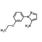 CAS#: 701899-02-7, 1-(3-Ethoxyphenyl)-1H-pyrazol-5-amine