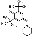 CAS#: 7019-95-6, 2,6-ditert-butyl-4-(1-piperidylmethylene)cyclohexa-2,5-dien-1-one